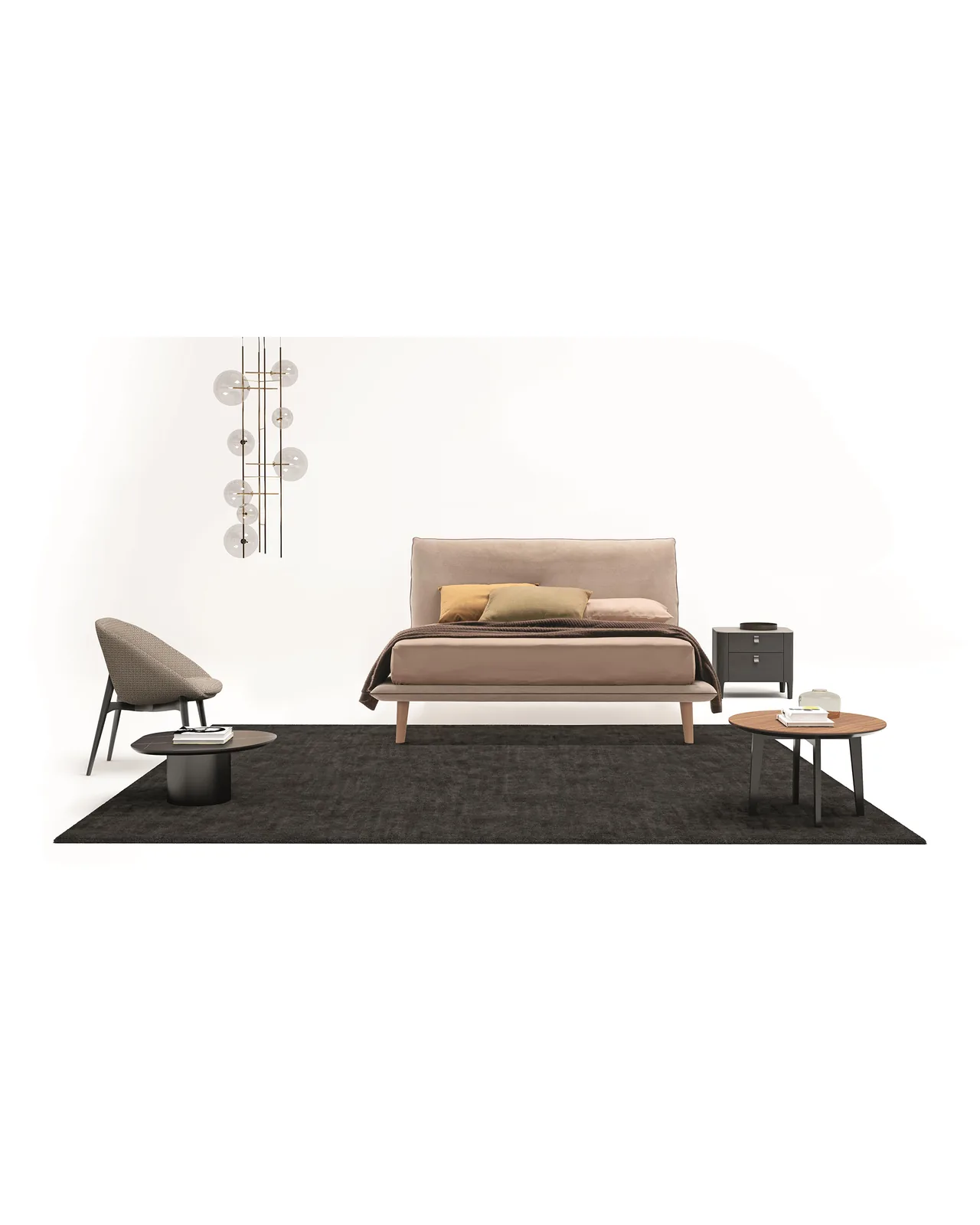 Extra bed by Dall'Agnese, studio view, photo 1 of 6, Nobili Design catalog