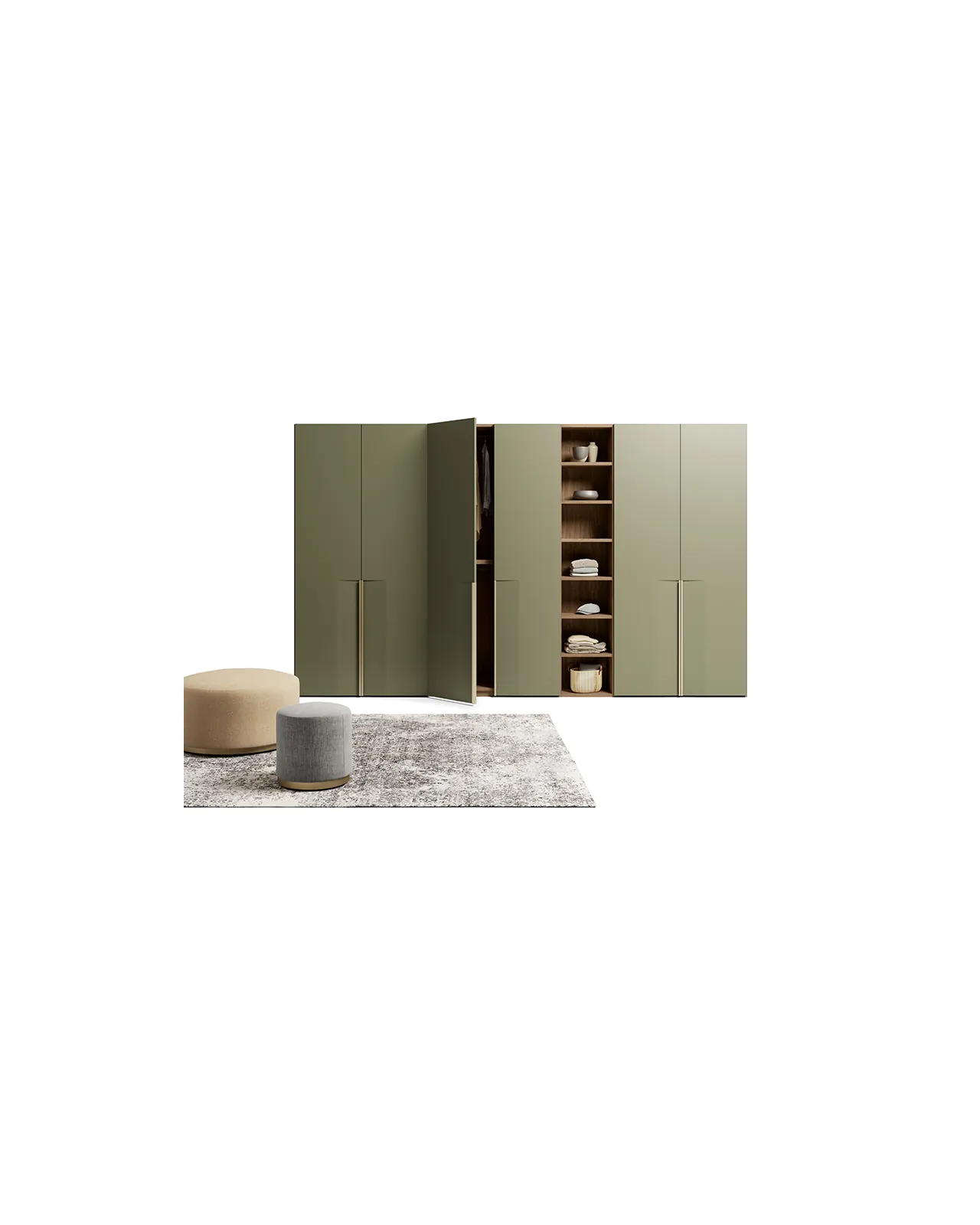 Freccia wardrobe by Dall'Agnese, studio view, photo 1 of 4, Nobili Design catalog