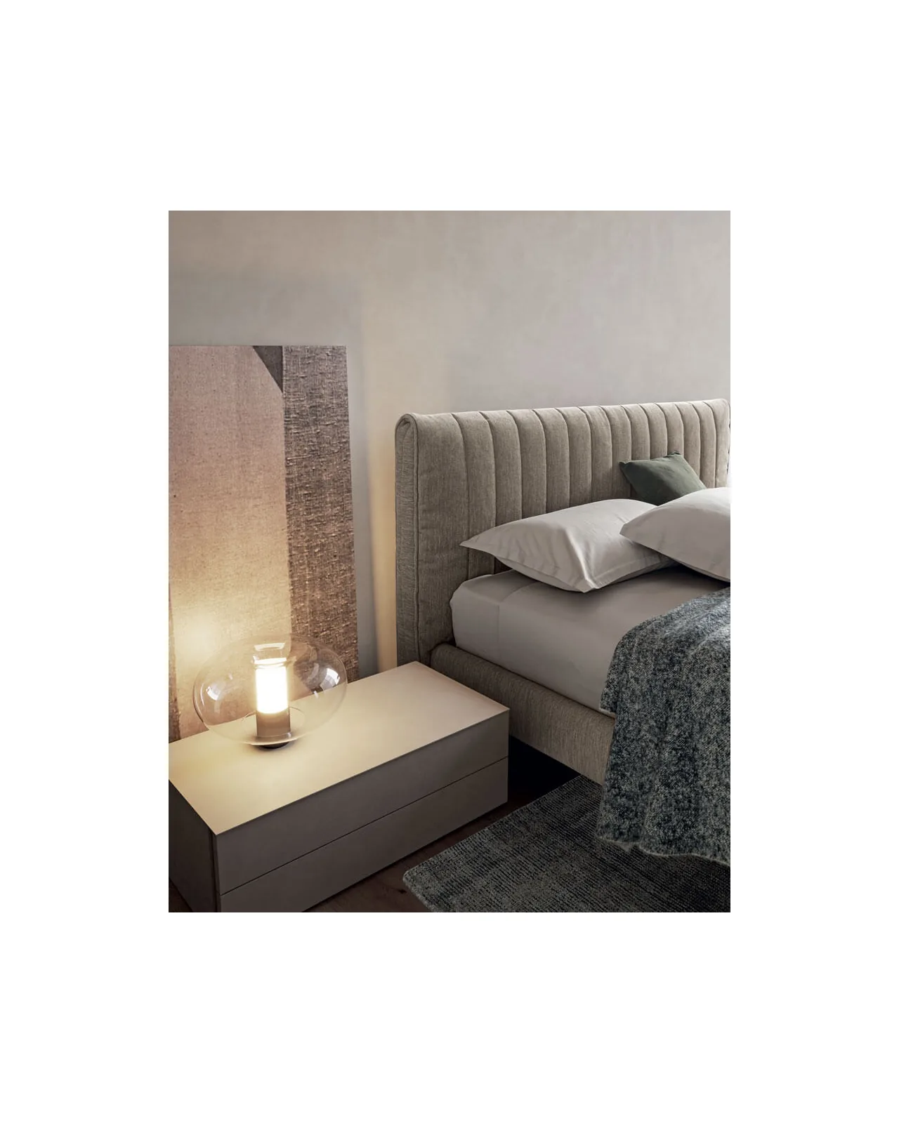 Letto Goose di Dall'Agnese, in ambientazione, foto 4 di 5, catalogo Nobili Design