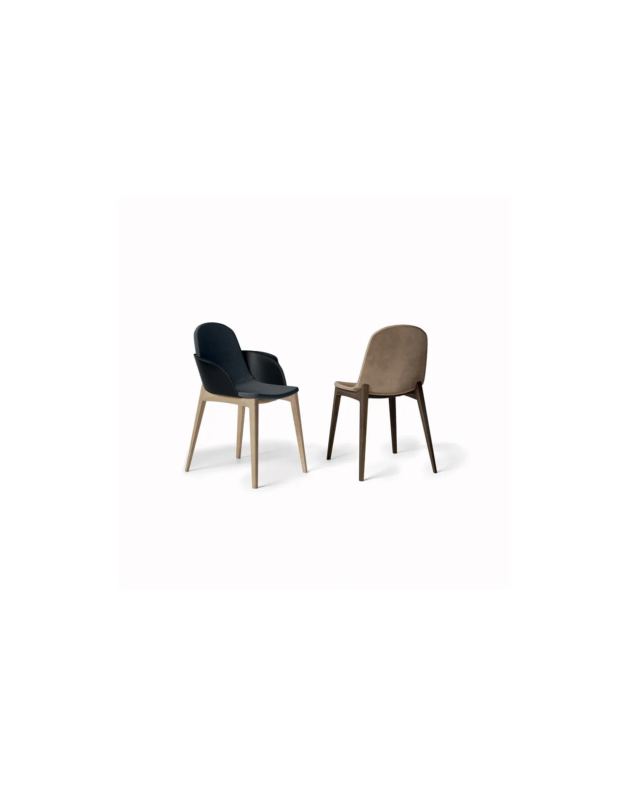Hull dining chair by Dall'Agnese, studio view, photo 1 of 4, Nobili Design catalog