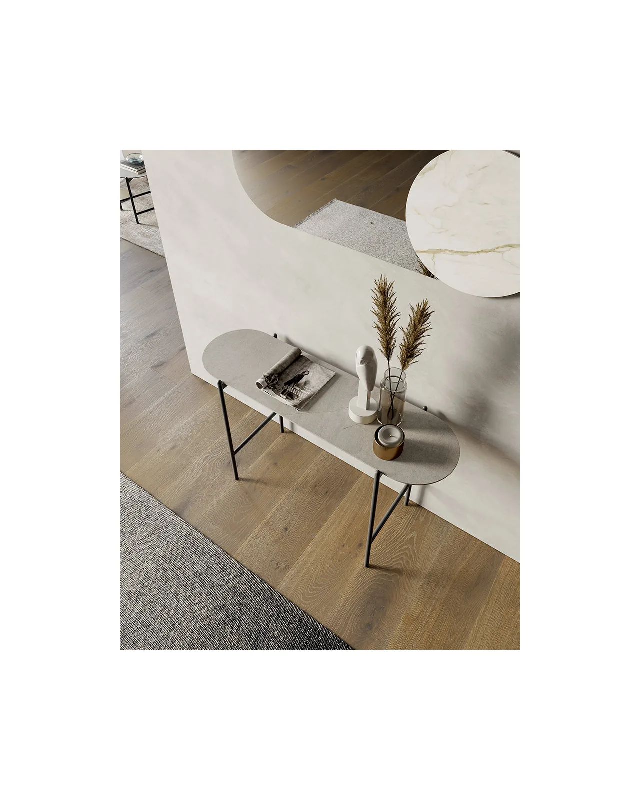 Specchio Juno di Dall'Agnese, in ambiente, foto 4 di 4, catalogo Nobili Design