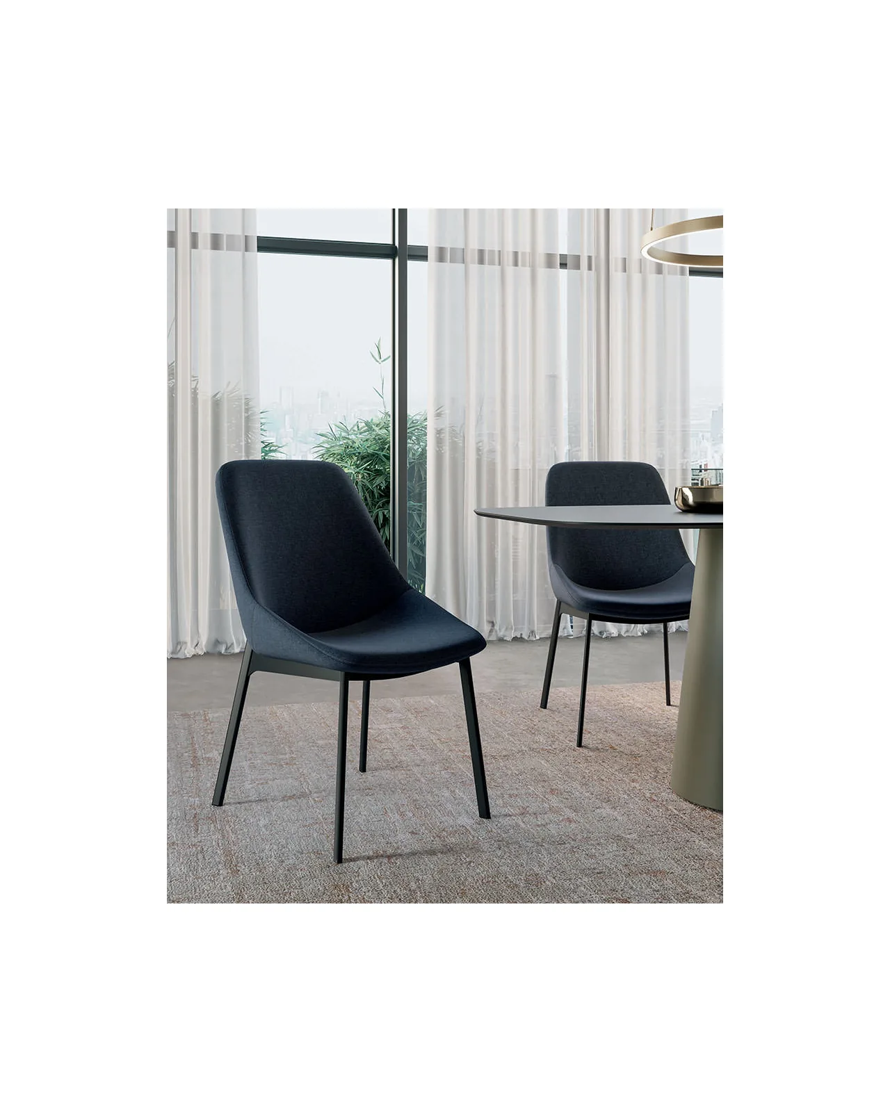 Le Mans dining chair by Dall'Agnese, in an interior setting, photo 7 of 7