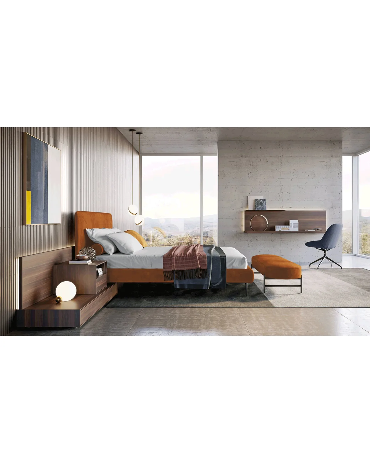 Scrivania Modula di Dall'Agnese, ambientata, foto 3 di 10, catalogo Nobili Design