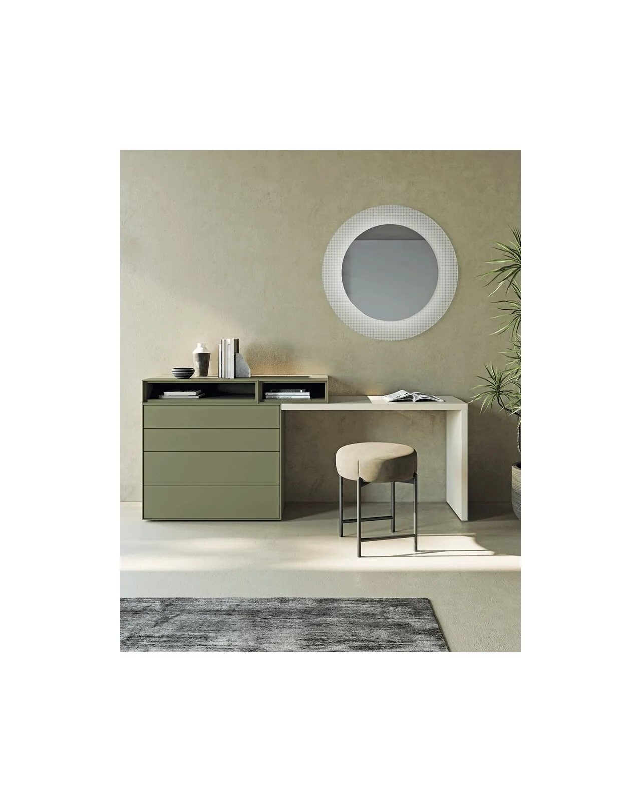 Scrivania Modula di Dall'Agnese, ambientata, foto 4 di 10, catalogo Nobili Design