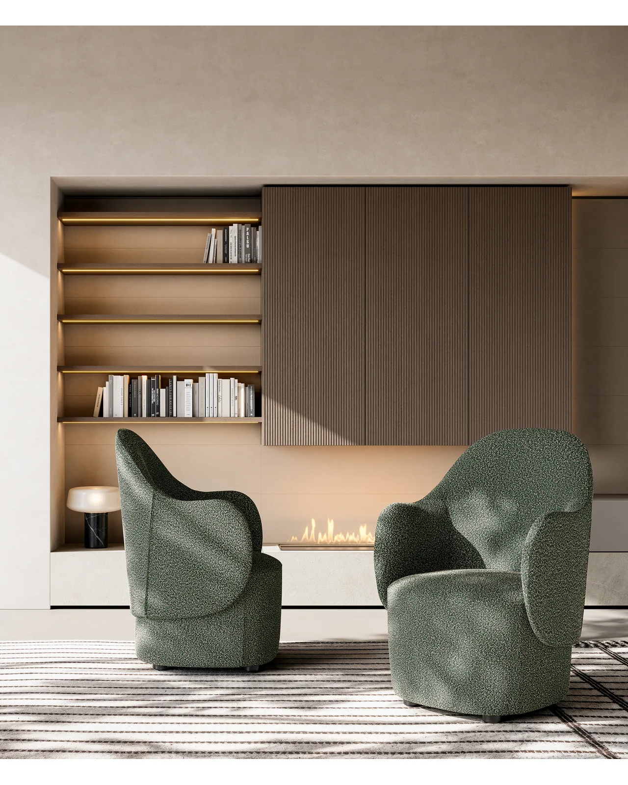 Planka armchair by Dall'Agnese, in an interior setting, photo 2 of 3