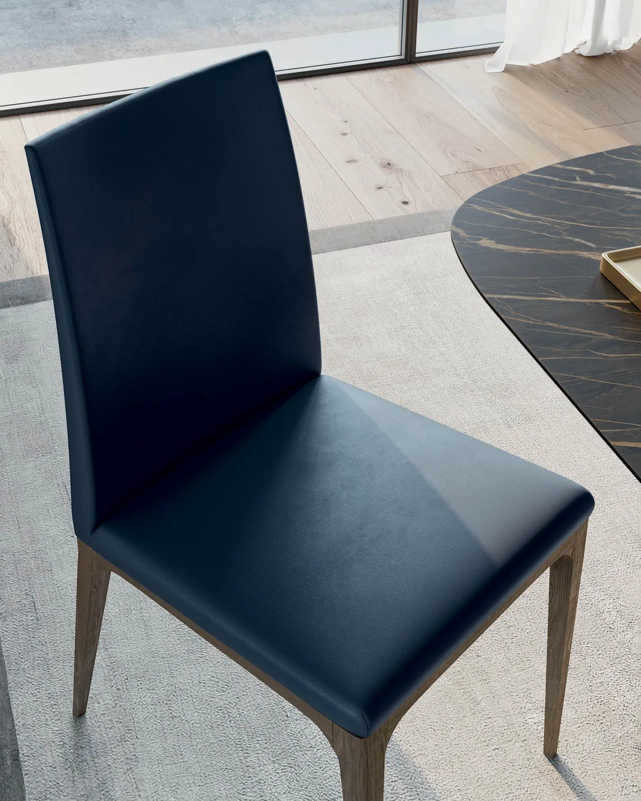 Wendy dining chair by Dall'Agnese, in an interior setting, photo 5 of 6