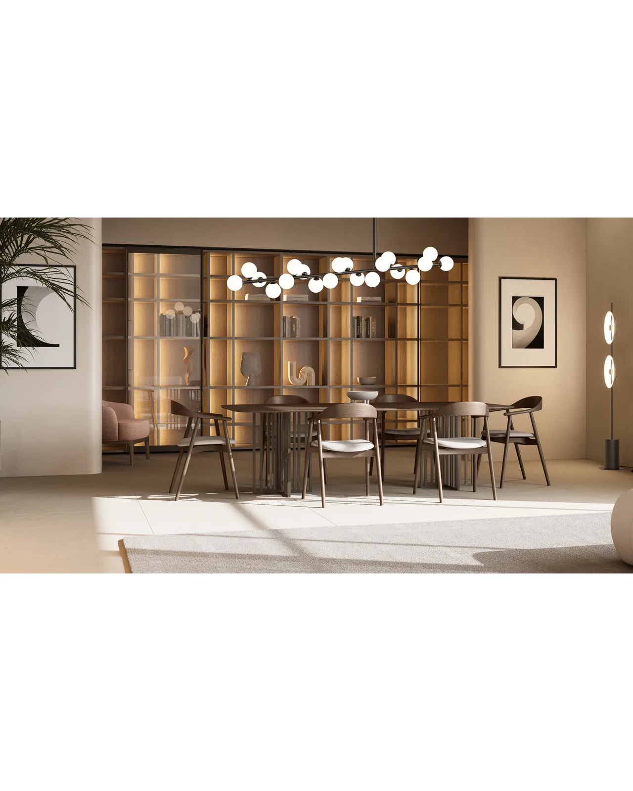 Wolly dining chair by Dall'Agnese, in an interior setting, photo 2 of 4
