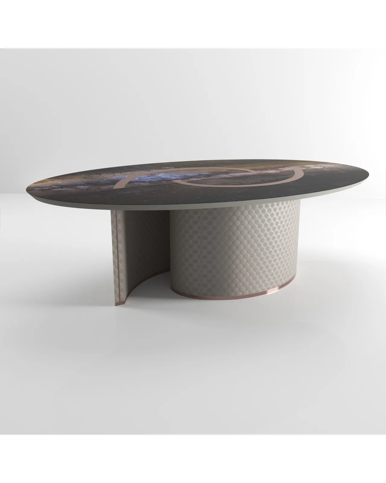 Wotan Dining Table by Epoque, Exence collection, dining table, studio view, photo 2 of 4
