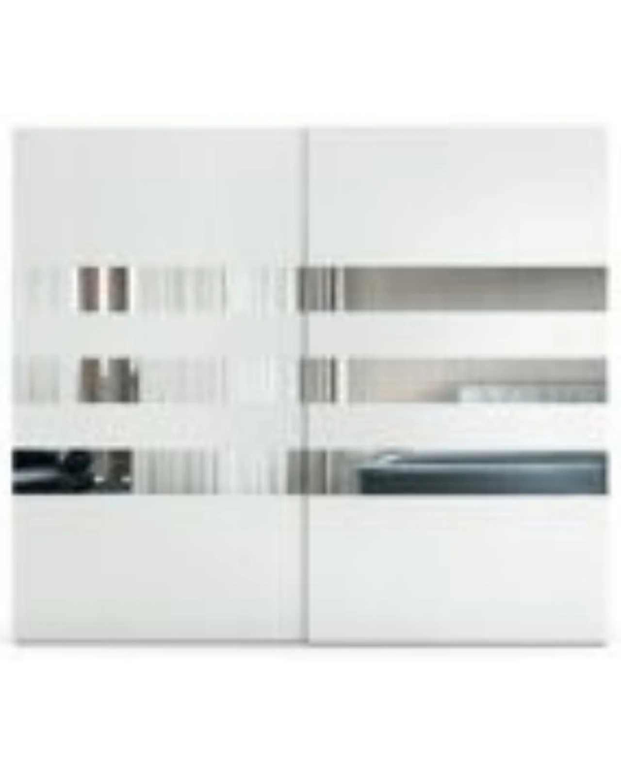 Musa Wardrobe, Horizontal Mirror by Francesco Pasi, Italian furniture manufacturer for the bedroom