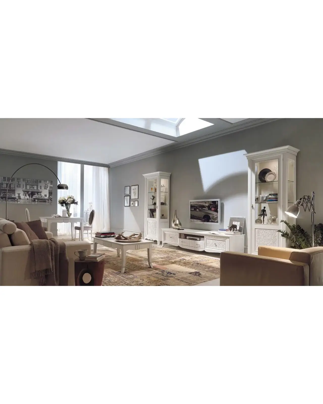 New Deco Rectangular Coffee Table by Francesco Pasi, art deco furniture for the living room