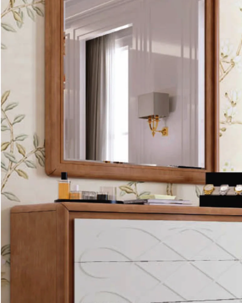 Ocean Mirror by Francesco Pasi, Italian furniture manufacturer for the bedroom