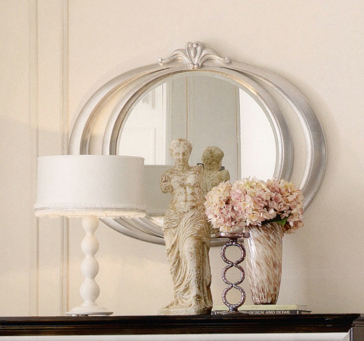 Classic luxury white bedroom furniture Chloe 9