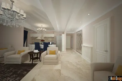 Interior design for modern apartment in Manchester UK 