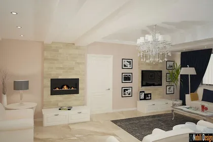 Interior design for modern apartment in Manchester UK  