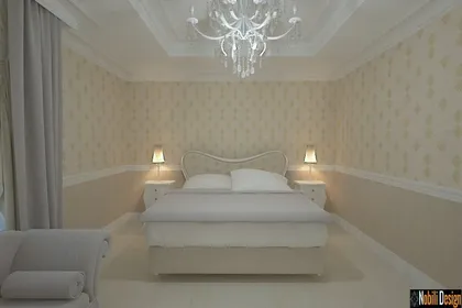 Classic luxury style interior design project for a beautiful home 