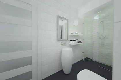 Contemporary style interior design project for a home 