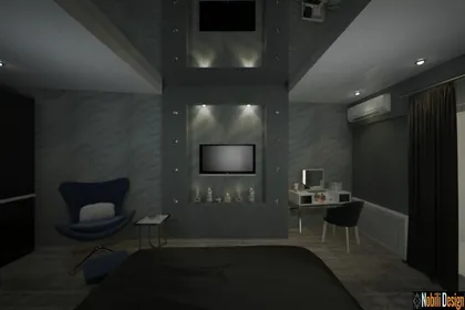 Interior design concept for a modern apartment 