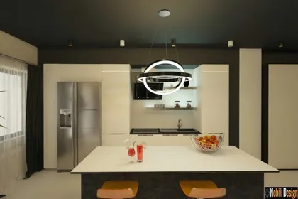 Interior design concept for a modern apartment 
