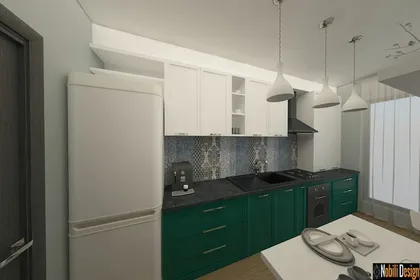 Luxury classic style project for an apartment 