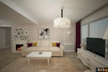 Classic luxury interior design home concept in Monaco