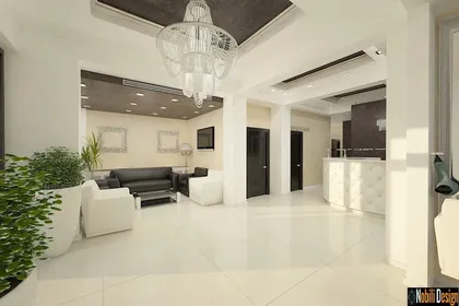 Interior design beauty salon project in Liverpool