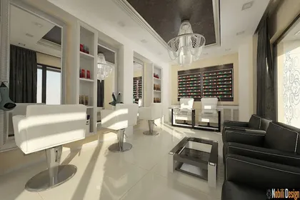 Beauty salon interior design concept in Liverpool