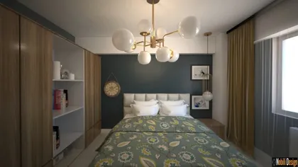 Design modern bedroom apartment