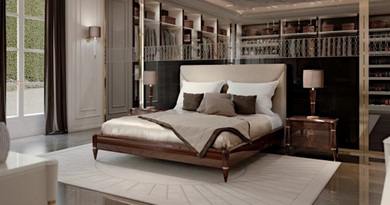 Ellipse Italian Bedroom Furniture, Italian bedroom furniture ordered through Nobili Design