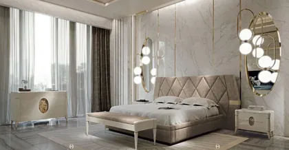 Letto per camera da letto moderna Ellipse
