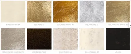 Cantori bedroom furniture color samples