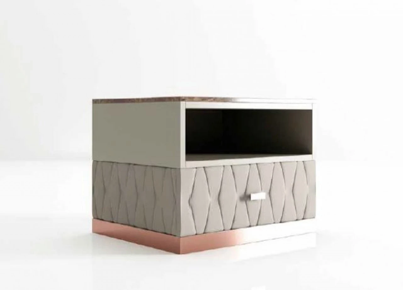 Exence Bedside Tables for Bedroom Sets, High-End Bedroom Furniture