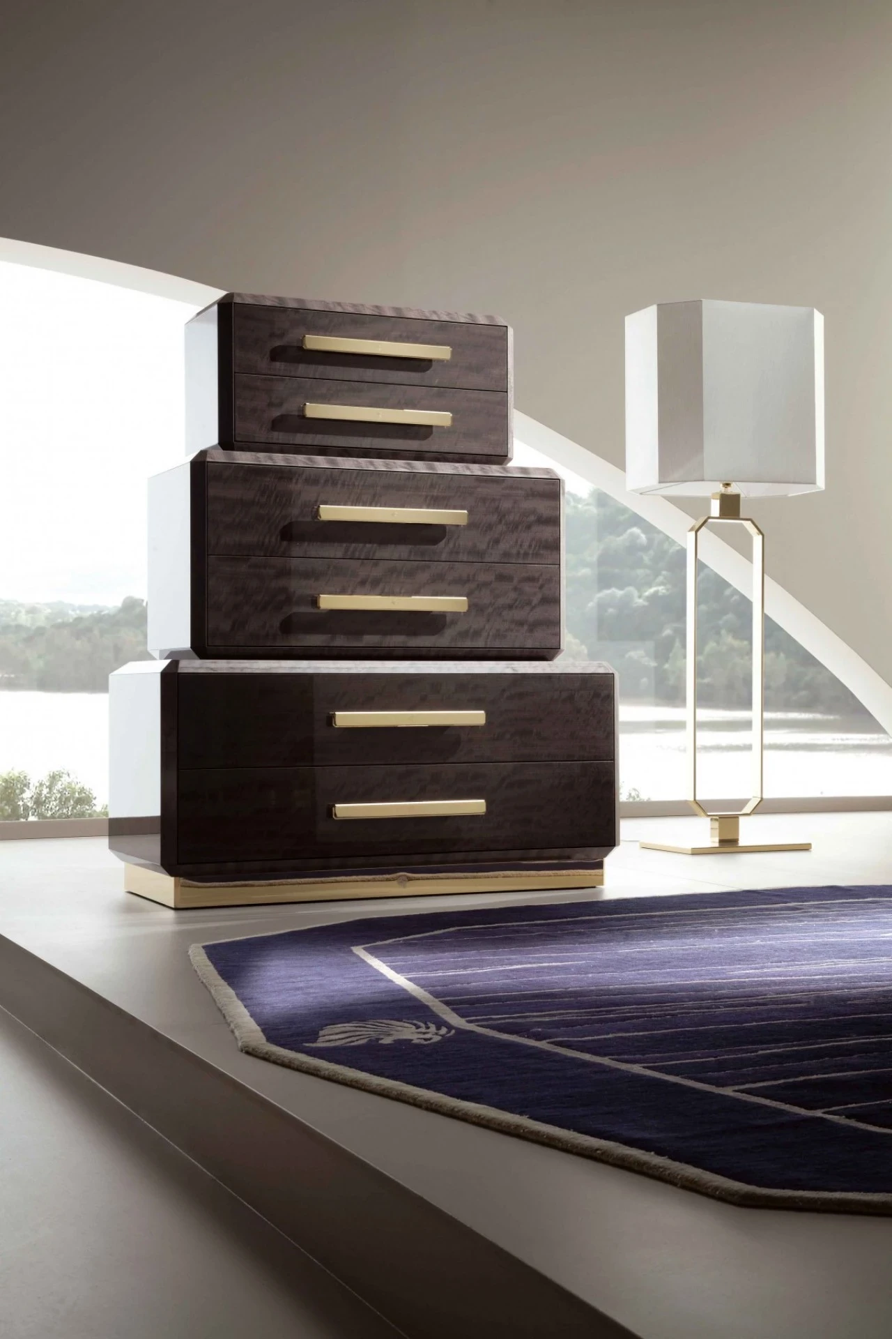 Infinity Luxury Bedroom Furniture Set, Italian bedroom set made to order for your room