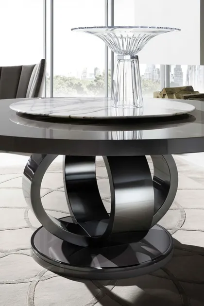 Tavolo rotondo Vision, mobili di design italiano