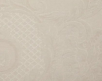 Cotton fabric for tablecloths restaurant Livorno Ivory 5