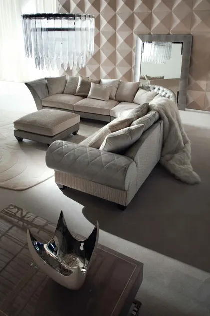 Large modular sectional sofa from the Alchemy collection creating a comfortable and cohesive living arrangement.