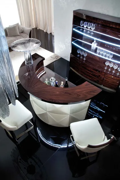 Mobile bar Coliseum, arredamento di lusso per il soggiorno