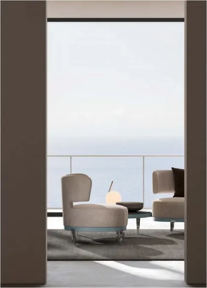 Oceano Armchair, modern italian lounge chairs