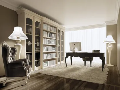 Epoque Bookcase, high end traditional furniture