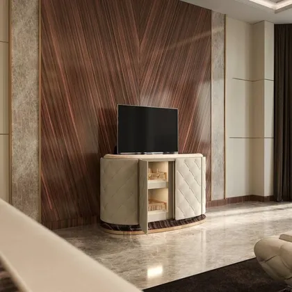 Richmond Bar Cabinet Built in tv, Italian furniture store