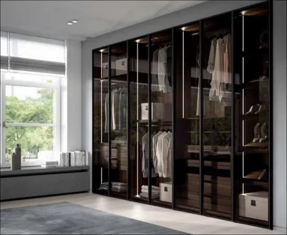 Glass Wardrobe, modern italian wardrobe furniture
