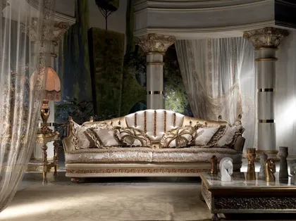 Three Seaters Sofa Classic Royal Collection, designer sofa