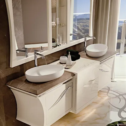 Collezioni Bagno Charme, mobili contemporanei italiani