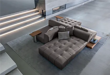 Signorini  Coco Daytona BlackJack leather sofas
