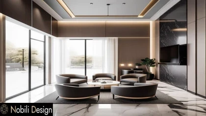 Interior Design for Hotel Reception